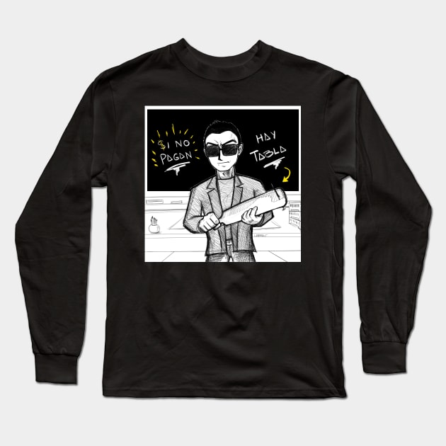 pay the teachers Long Sleeve T-Shirt by jorge_lebeau